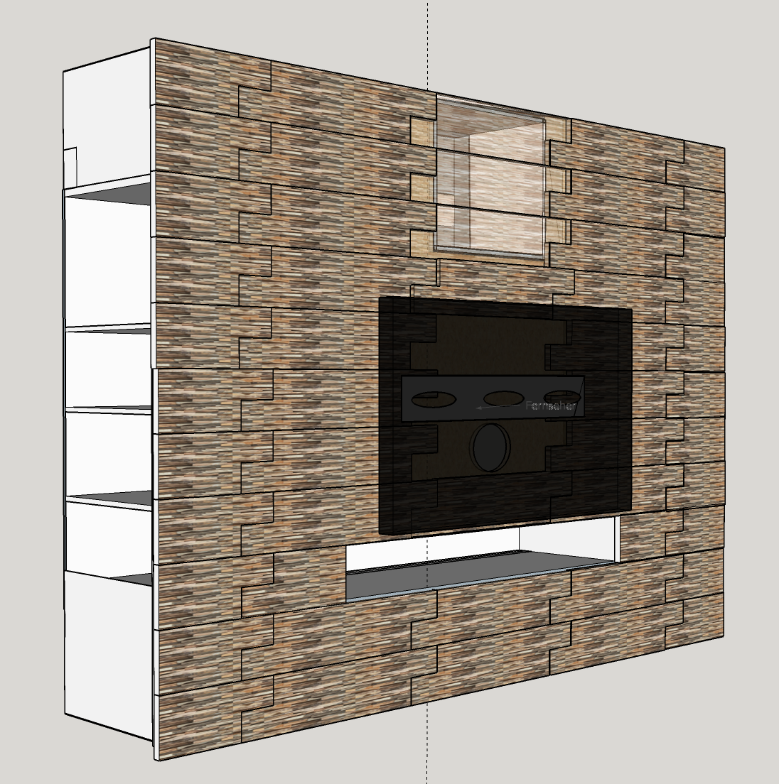 Wohnzimmerwand – Projects