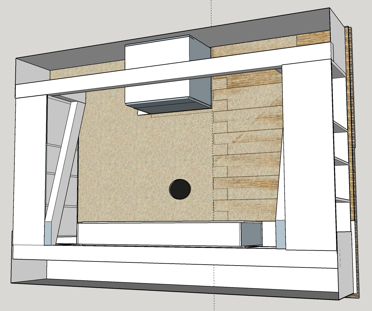 Wohnzimmerwand – Projects